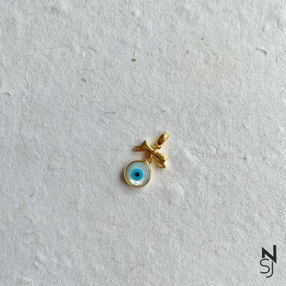 Evil Eye Pendant | Personalised 925 Silver Jewellery for Kids | Niashine