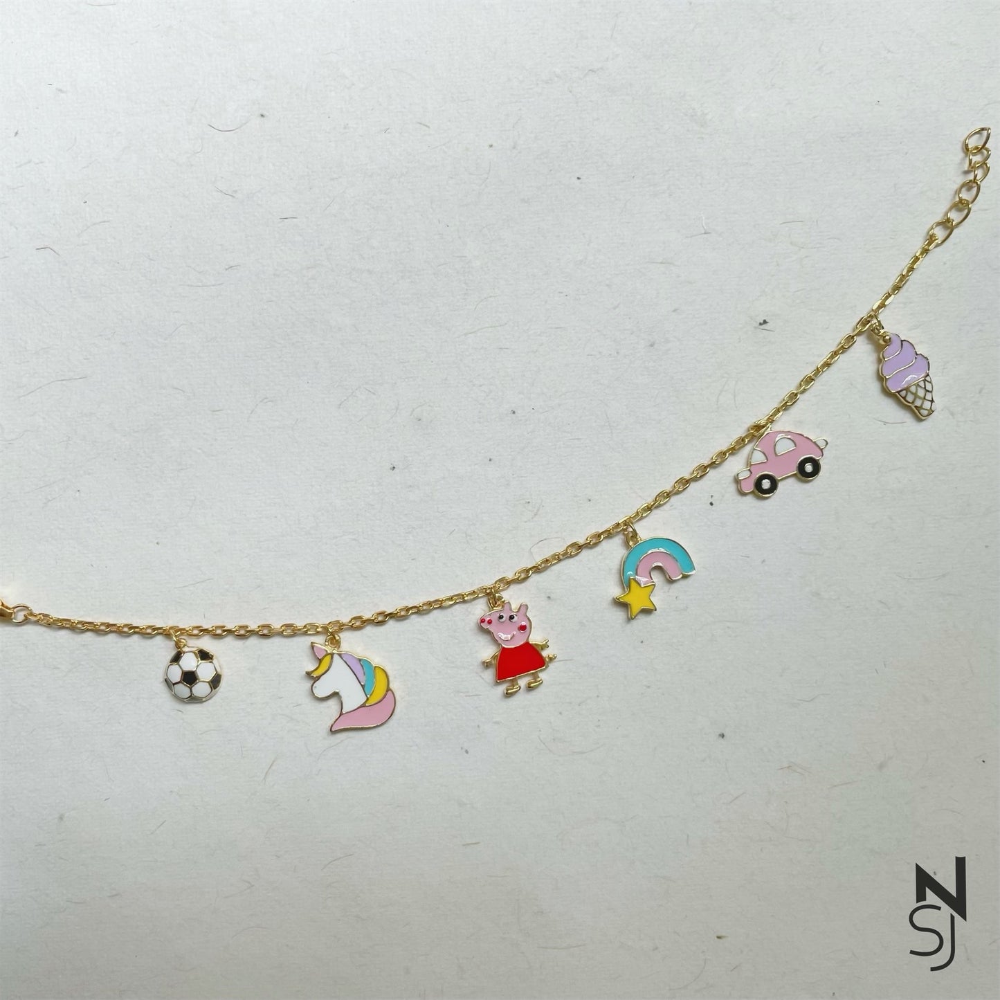 Mixed Charm Bracelet