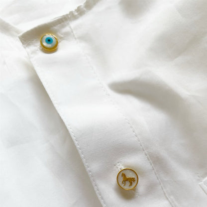 Evil Eye Kurta Buttons