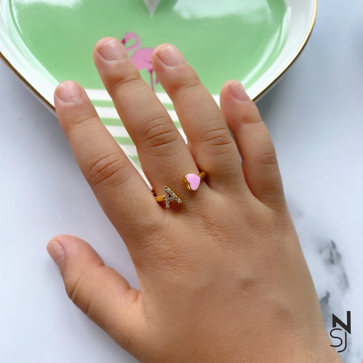 Initial Love Ring