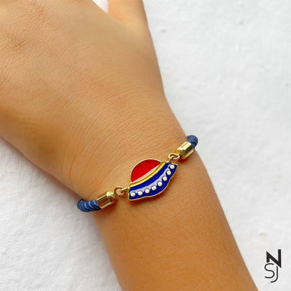 Spaceship Fun Bracelet | Personalised 925 Silver Jewellery for Kids | Niashine