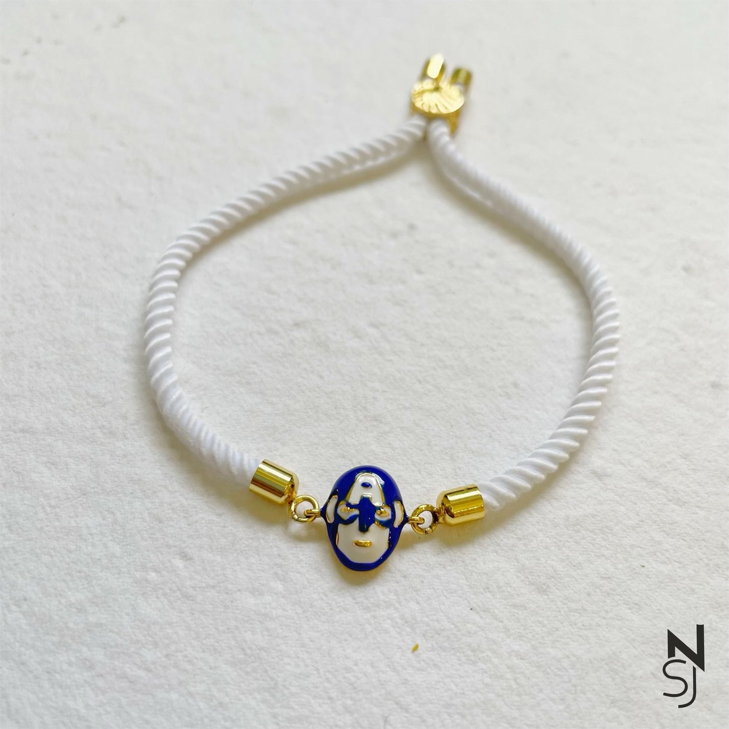 Captain America Thread Bracelet