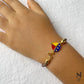 Sailboat Initial Bracelet
