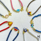Aeroplane Initial Bracelet