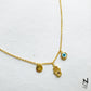 Custom Initial Good Vibes Neckchain
