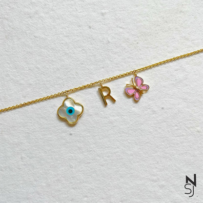 Custom Initial Trio Bracelet