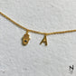 Custom Initial Hamsa Bracelet