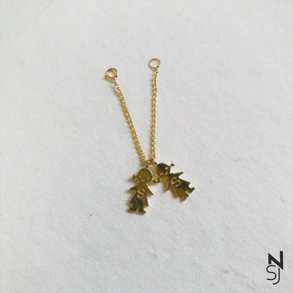 Watch Charm with Initials