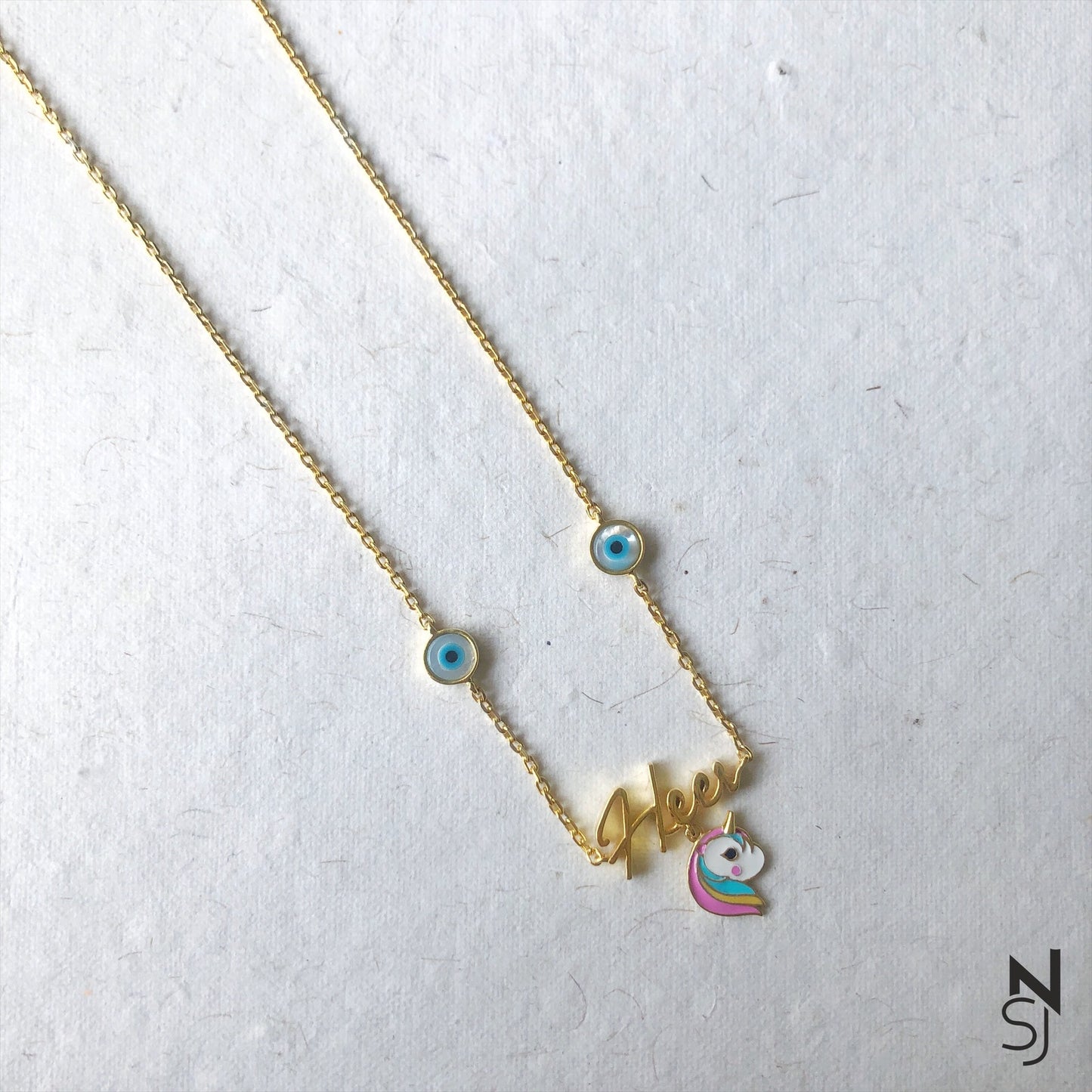 Custom Name Unicorn Neckchain