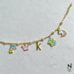 Custom Initial Charm Bracelet