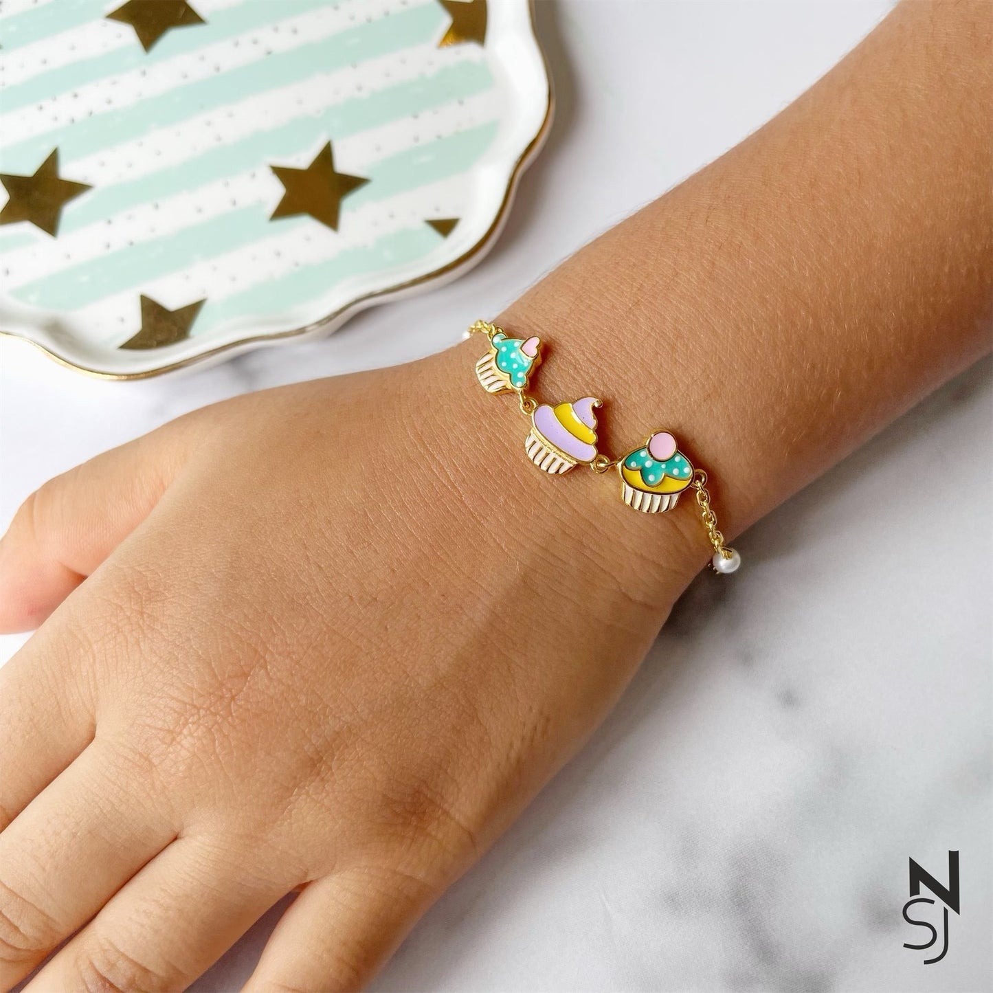 Cupcake Love Bracelet