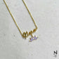 Custom Name with Princess Tiara Neckchain