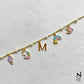 Custom Initial Charm Bracelet